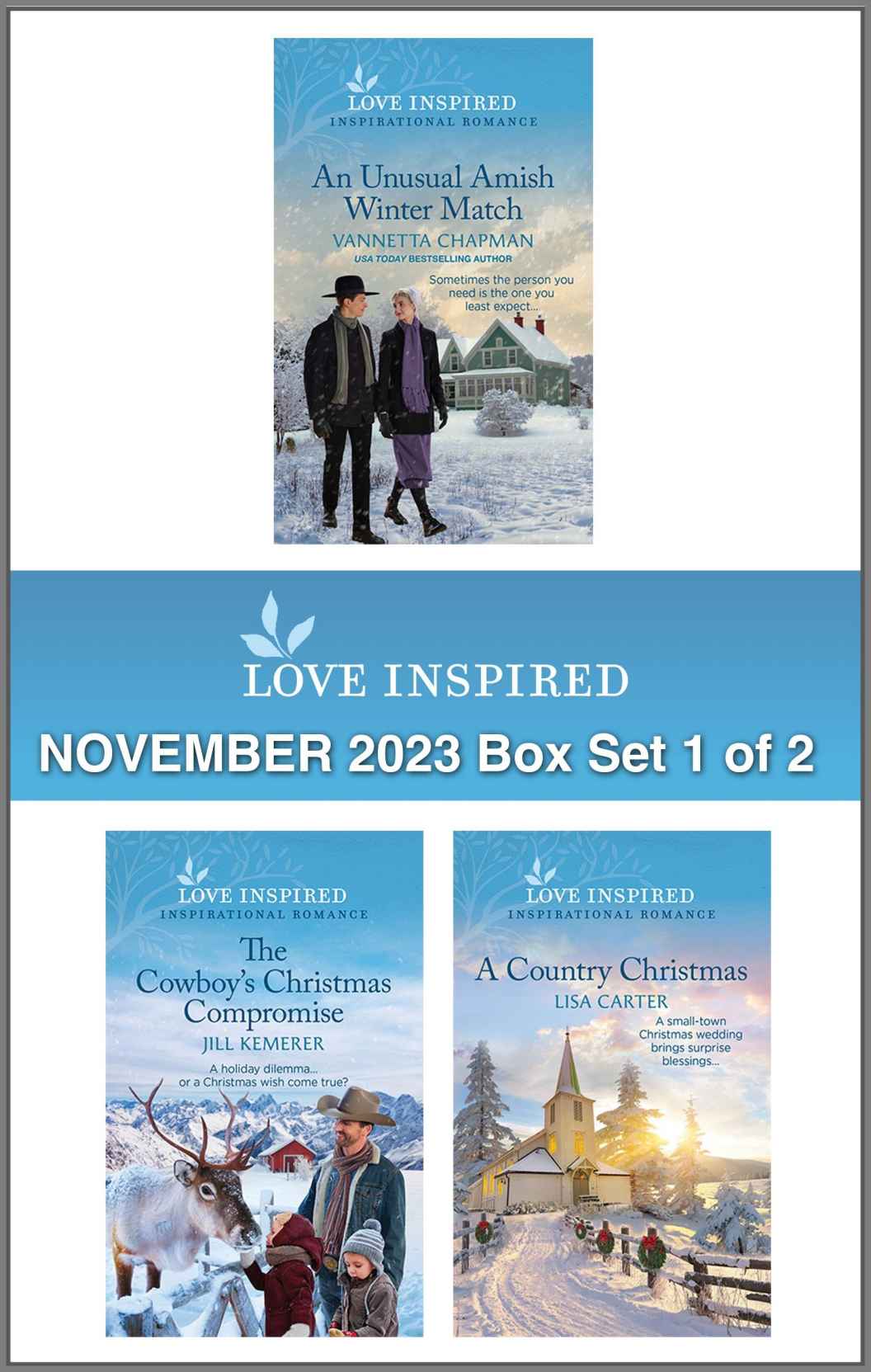 Love Inspired November 2023 Box Set 1 Of 2 Chapman Vannetta Kemerer