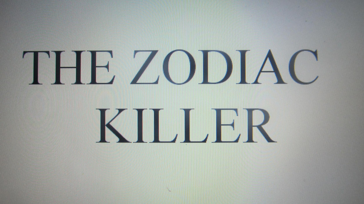 The Zodiac Killer Pat Dwyer