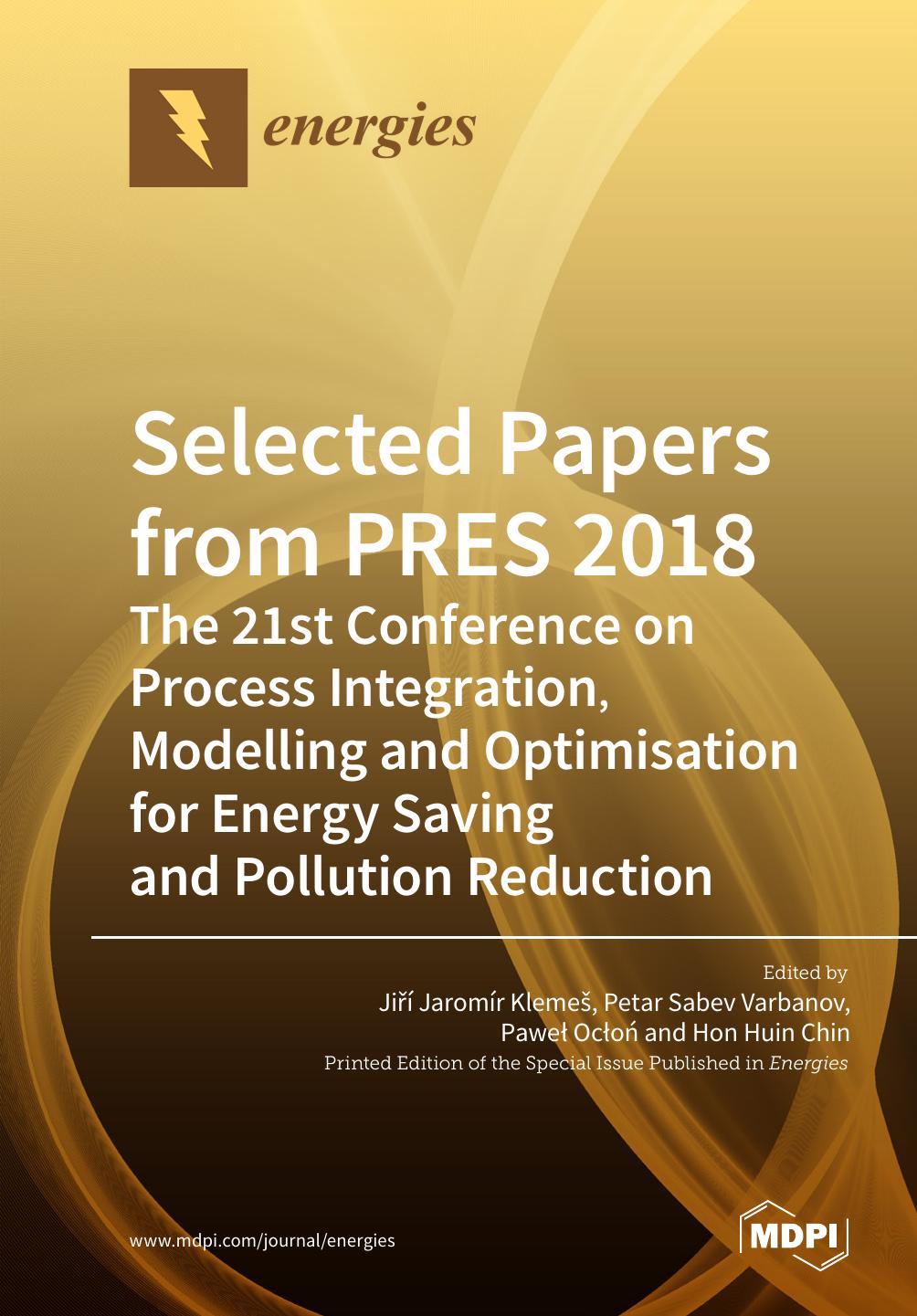 Selected Papers From Pres 2018 Ji Jaromr Kleme
