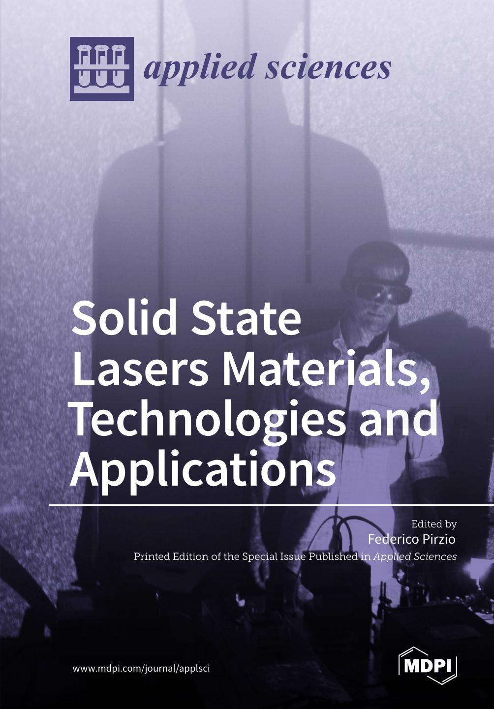 Solid State Lasers Materials Technologies And Applications Federico Pirzio