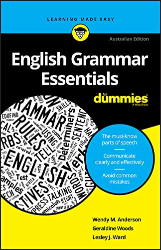 English Grammar Essentials For Dummies Wendy M Anderson Geraldine Woods
