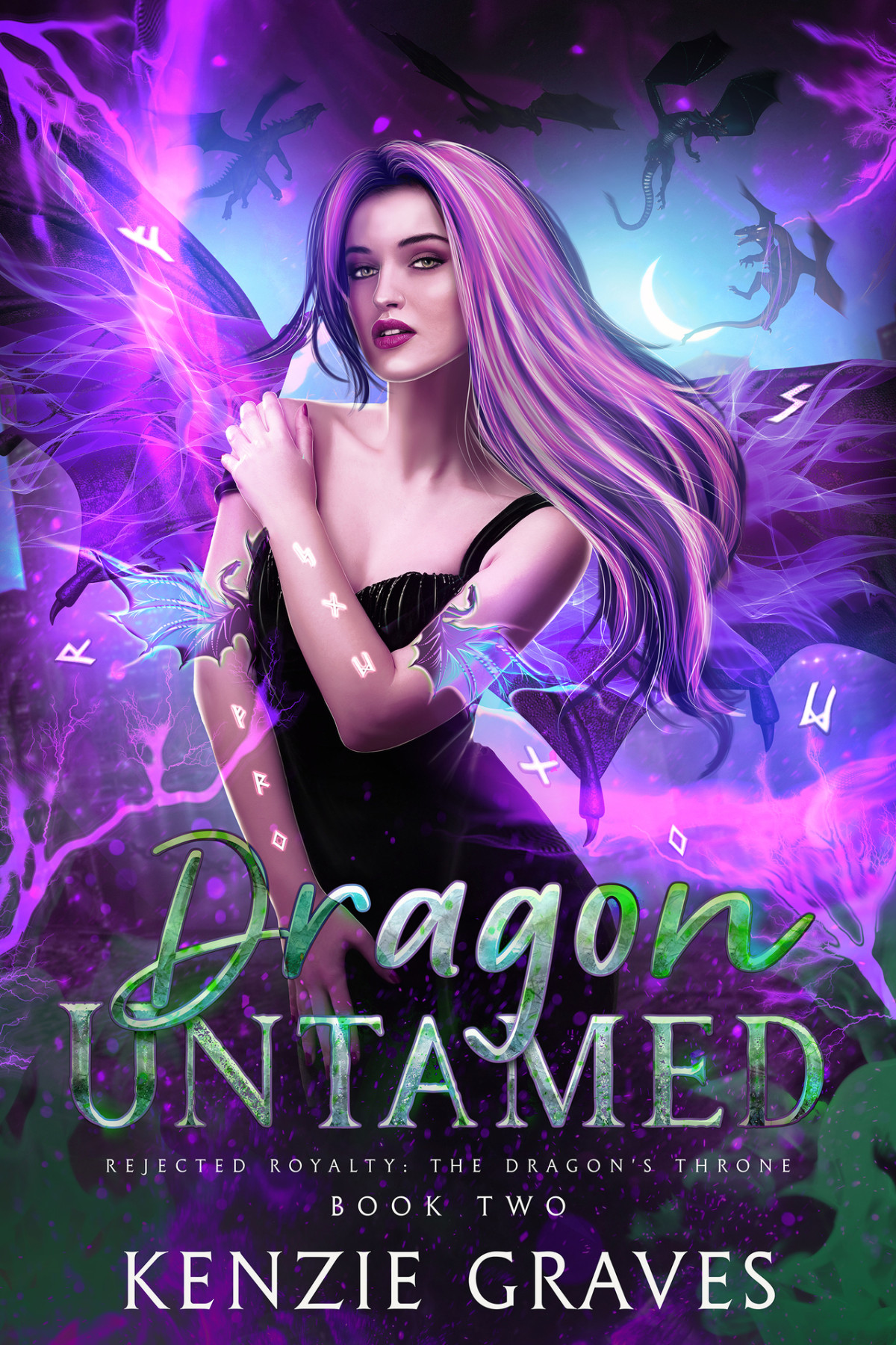 Dragon Untamed An Enemies To Lovers Romance The Dragons Throne Book 2 Kenzie Graves Rejected Royalty