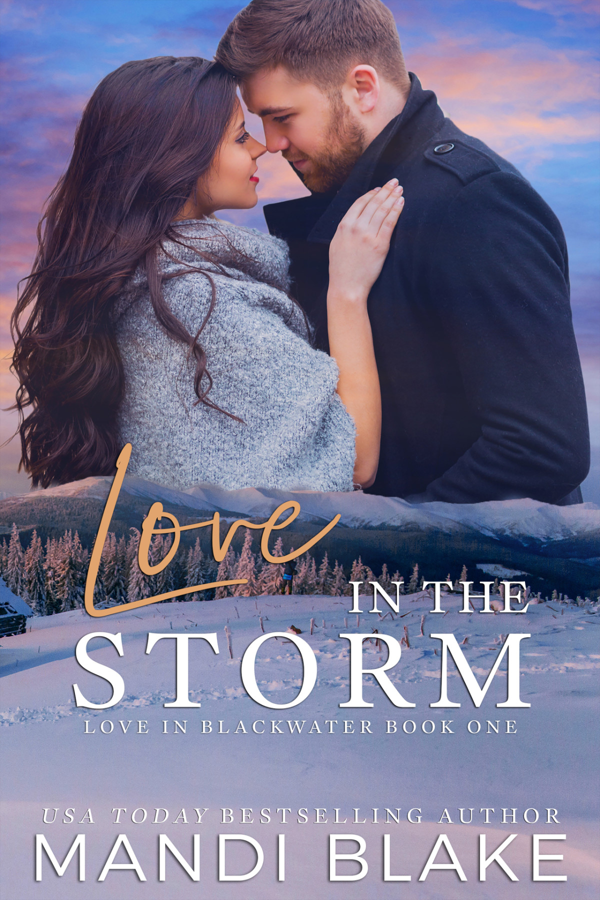 Love In The Storm A Small Town Christian Romance Love In Blackwater Book 1 Mandi Blake