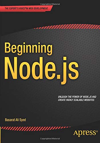 Beginning Nodejs 1st Ed Syed Basarat