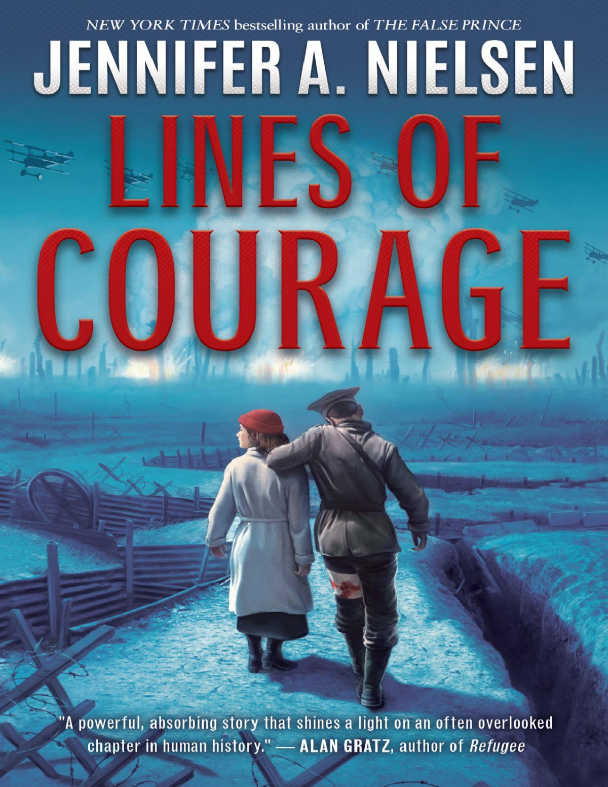 Lines Of Courage Jennifer A Nielsen