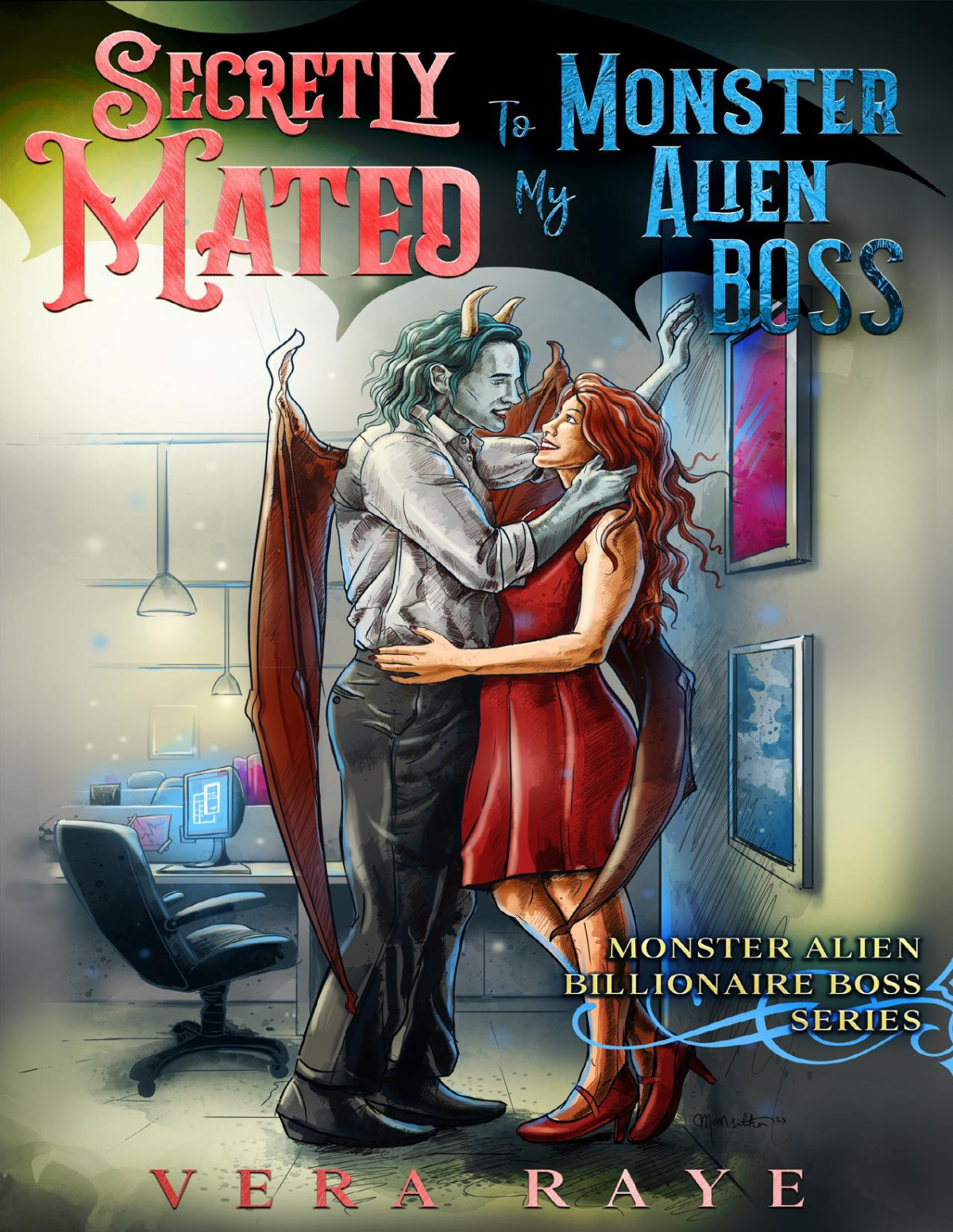 Secretly Mated To My Monster Alien Boss Monster Alien Billionaire Boss Series Vera Raye