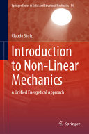 Introduction To Nonlinear Mechanics A Unified Energetical Approach Claude Stolz