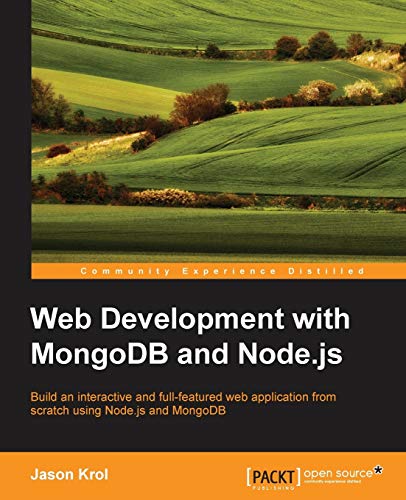 Web Development With Mongodb And Nodejs 1st Edition Krol Jason