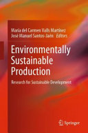 Environmentally Sustainable Production Research For Sustainable Development Mara Del Carmen Valls Martnez