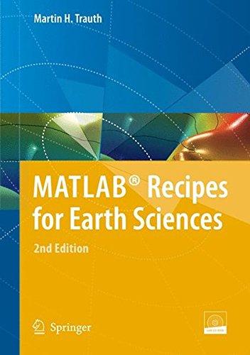 Matlab Recipes For Earth Sciences 2nd Trauth Martin H