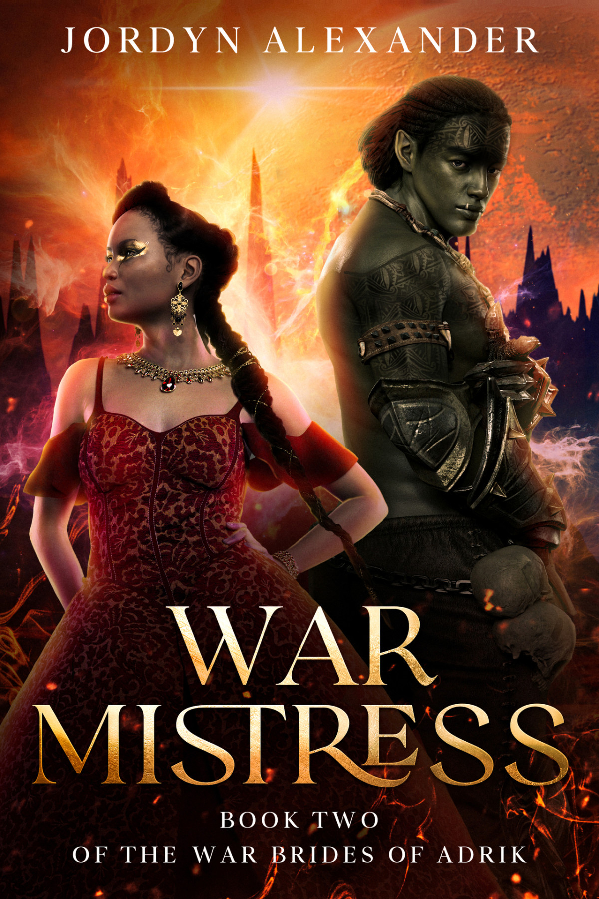 War Mistress An Orc Romance The War Brides Of Adrik Book 2 Jordyn Alexander