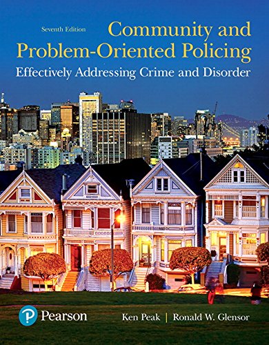 Community And Problemoriented Policing Effectively Addressing Crime And Disorder Peak