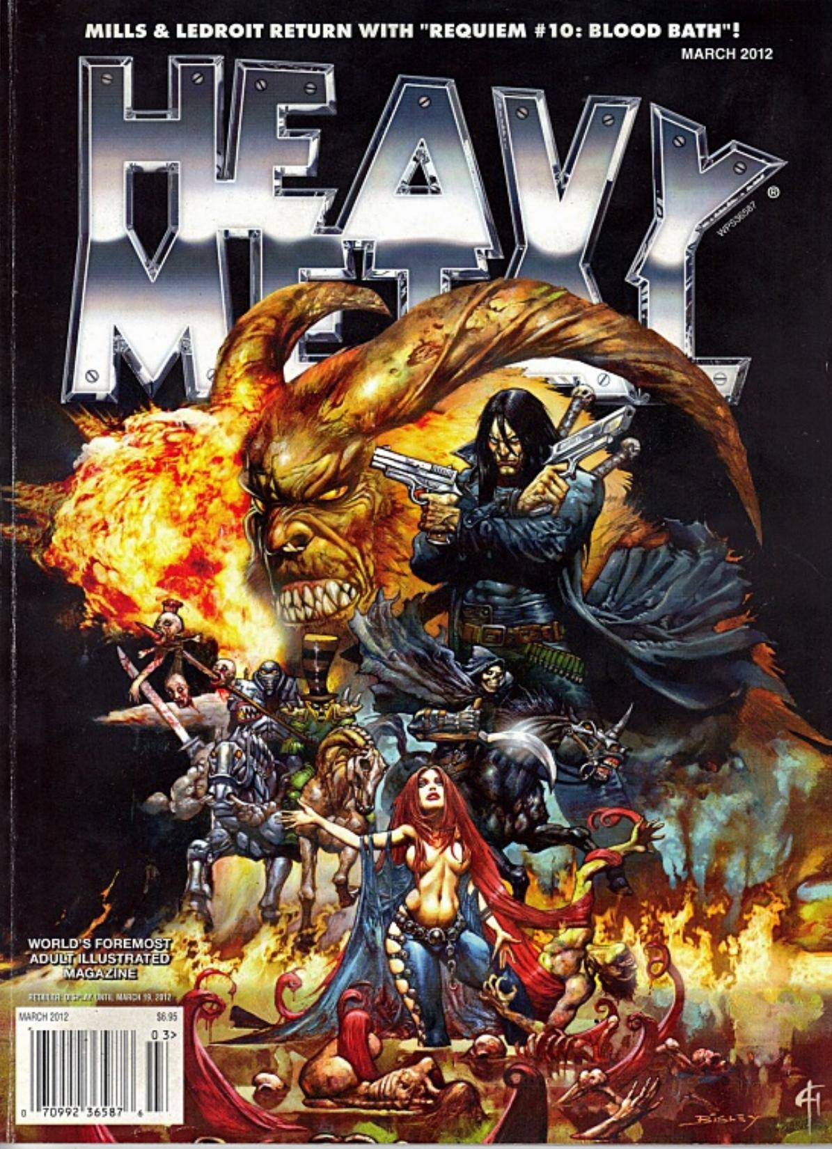 Heavy Metal 259 201203 1st Edition Kevin Eastman