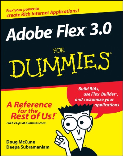 Adobe Flex 30 For Dummies 1st Edition Mccune Doug Subramaniam