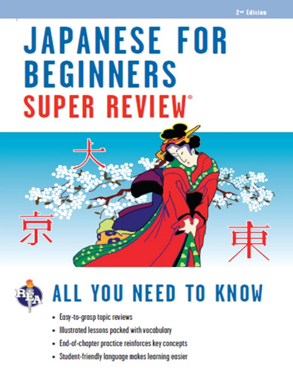 Japanese For Beginners Super Review The Editors Of Rea