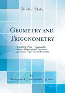 Geometry And Trigonometry International Correspondence Schools