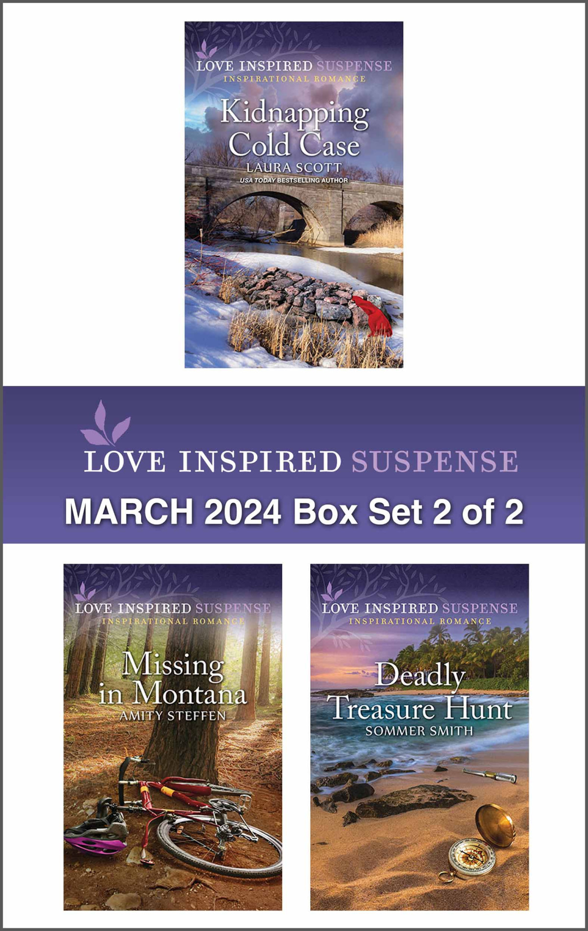 Love Inspired Suspense March 2024box Set 2 Of 2 Laura Scott