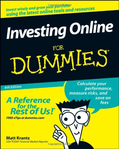 Investing Online For Dummies 6th Edition Matt Krantz