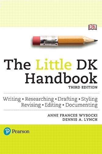 The Little Dk Handbook 3rd Edition 3rd Wysocki Anne Frances