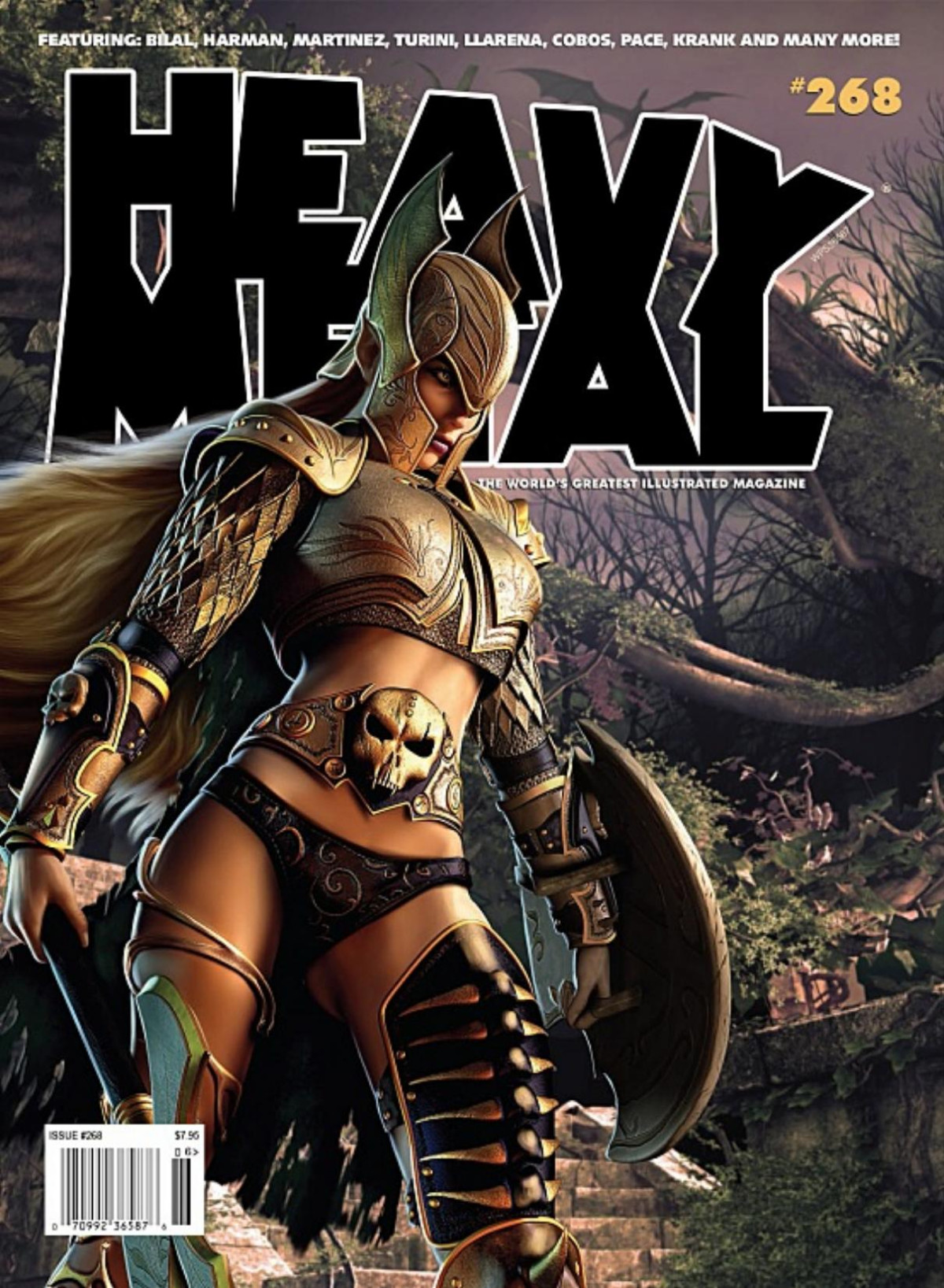 Heavy Metal 268 2014 1st Edition Kevin Eastman