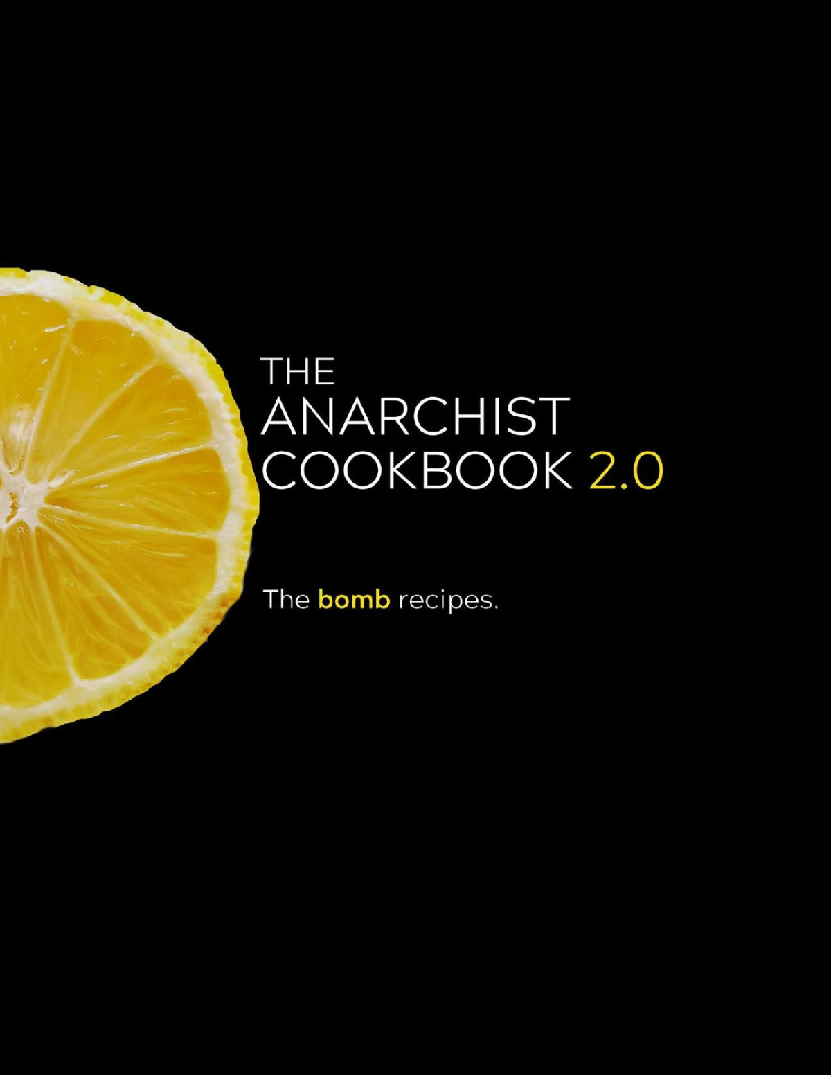 The Anarchist Cookbook 20 The Bomb Recipes Nicki Lynne Brittany Ashby Many Lovers Of Freedom