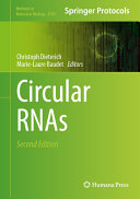 Circular Rnas 2nd Ed 2024 Edition Christoph Dieterich Marielaure Baudet