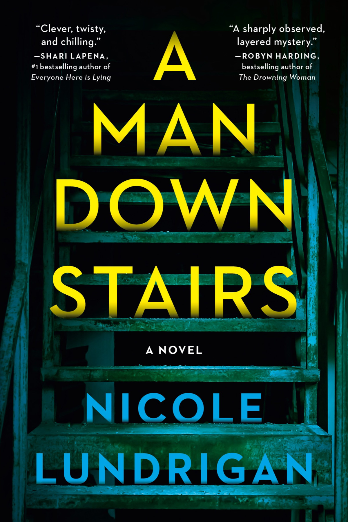 A Man Downstairs A Novel Nicole Lundrigan