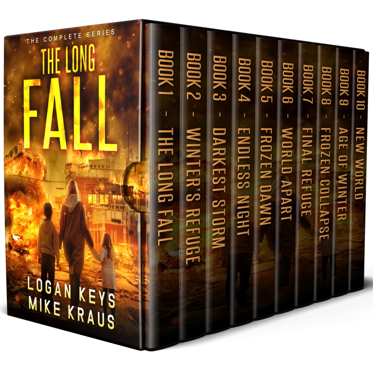 The Long Fall Box Set The Complete Long Fall Series Books 110 Logan Keys Mike Kraus