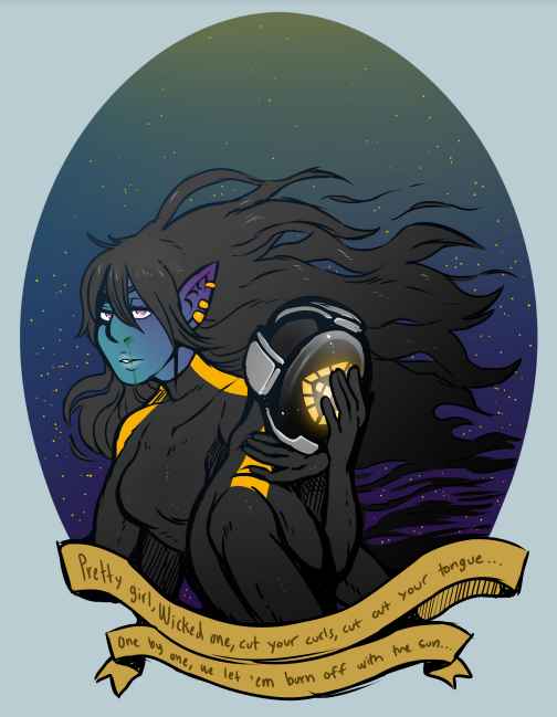 Space School Illustration Collection 7 Darkchibishadow