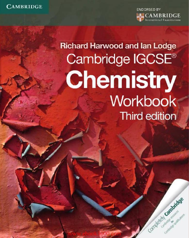 Cambridge Igcse Chemistry Workbook 3rd Edition Richard Harwood