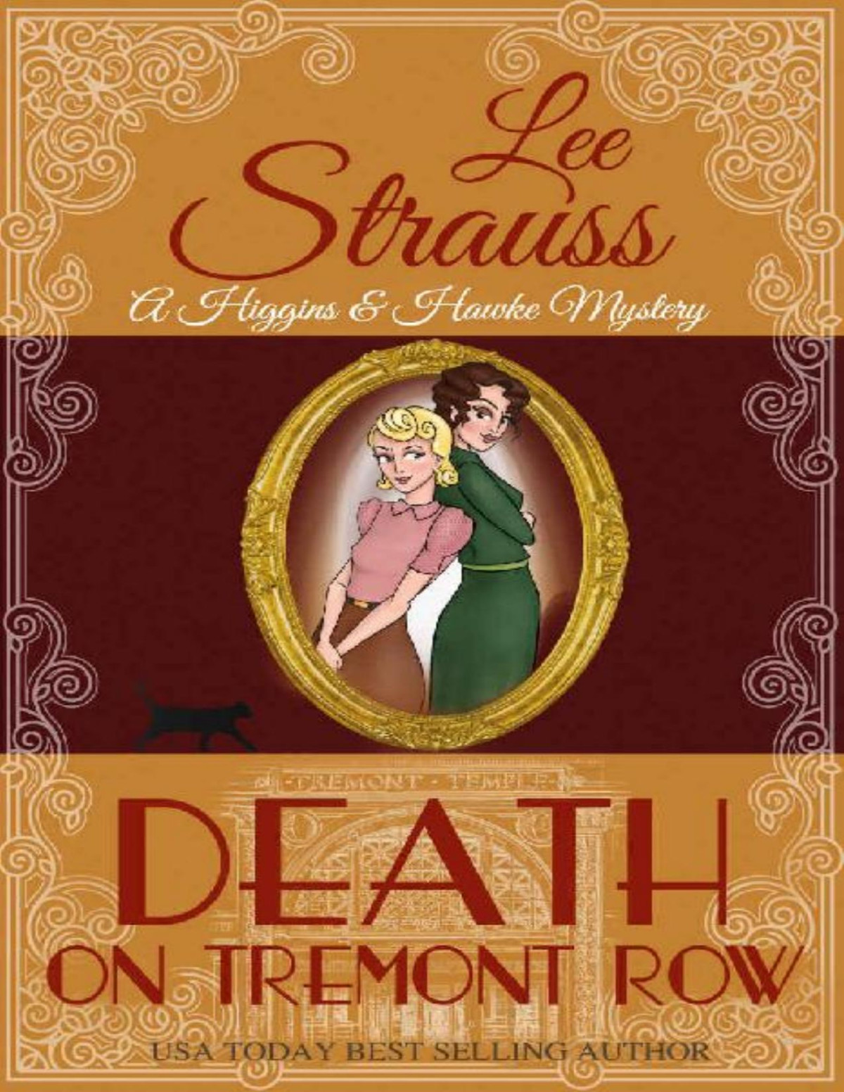 Death On Tremont Row A 1930s Cozy Murder Mystery Lee Strauss