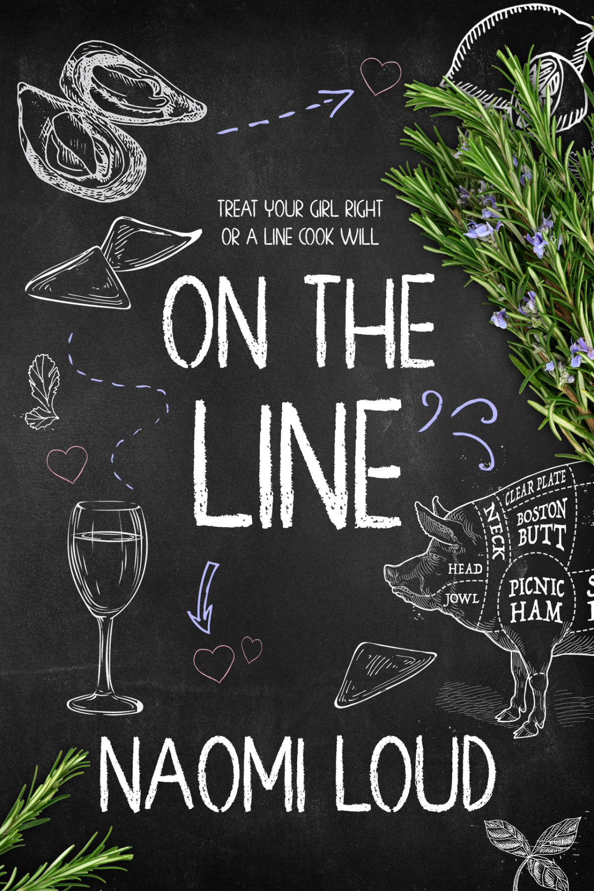 On The Line A Line Cook Romance Naomi Loud