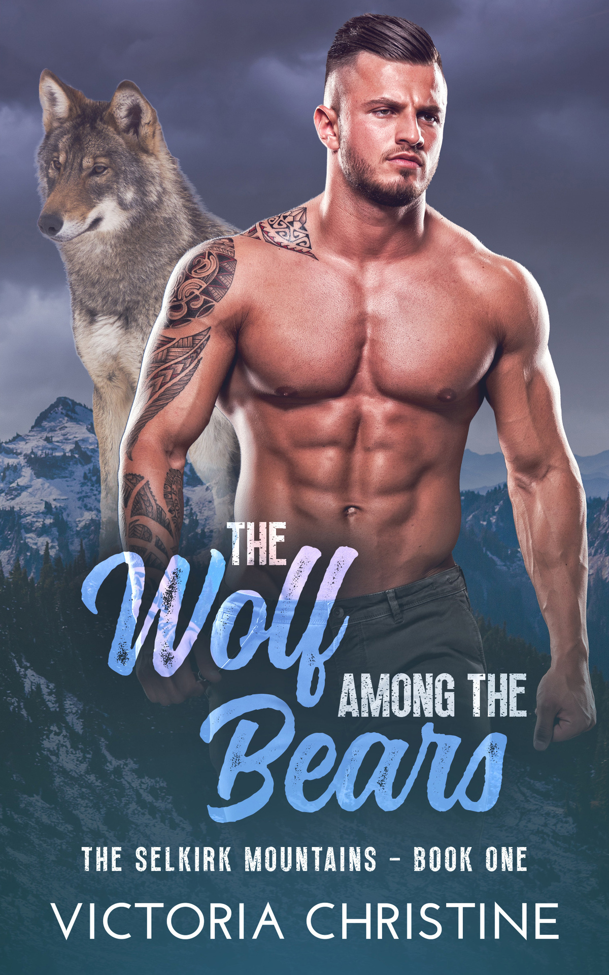 A Wolf Among The Bears The Selkirk Mountains Victoria Christine