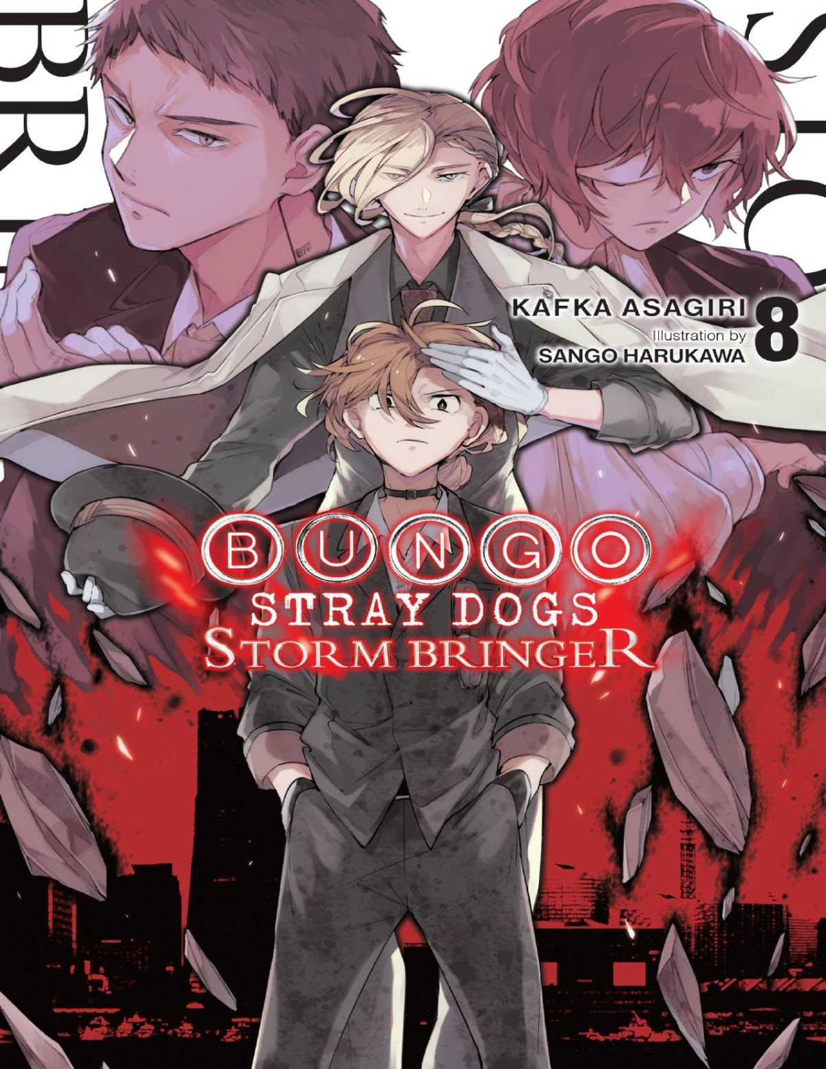 Bungo Stray Dogs Vol 8 Storm Bringer Kafka Asagiri Sango Harukawa