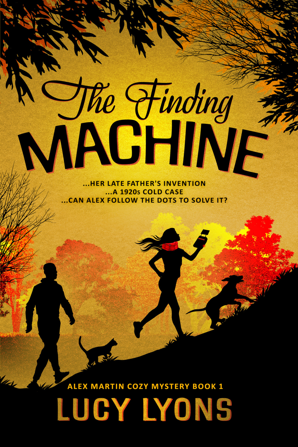 The Finding Machine A 1990s British Cozy Mystery With A Scifi Twist An Alex Martin Cozy Mystery Lucy Lyons