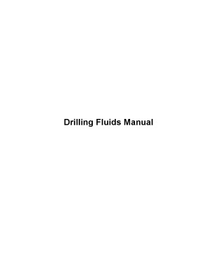 Drilling Fluids Manual Amoco