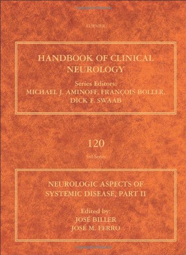 Neurologic Aspects Of Systemic Disease Part Ii 1st Edition Jos Biller And Jos M Ferro Eds