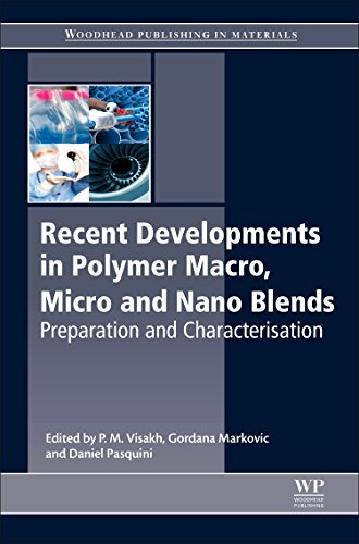Recent Developments In Polymer Macro Micro And Nano Blends Preparation And Characterisation 1st Edition P M Visakh