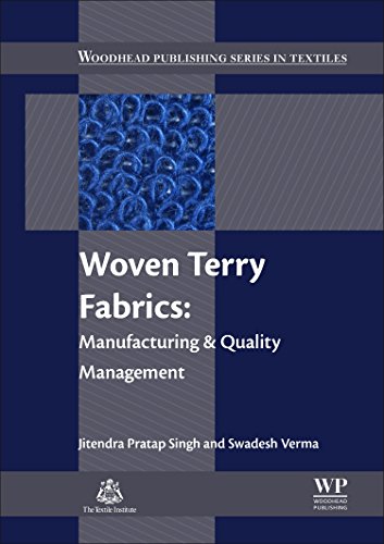 Woven Terry Fabrics Manufacturing And Quality Management 1st Edition Jitendra Pratap Singh