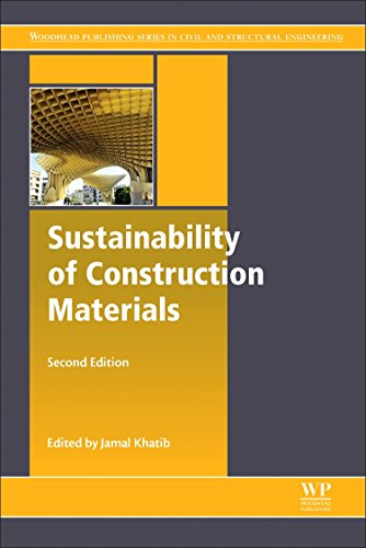 Sustainability Of Construction Materials 2nd Edition Jamal Khatib