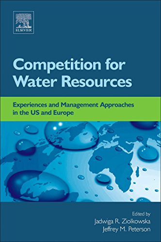 Competition For Water Resources Experiences And Management Approaches In The Us And Europe 1st Edition Jadwiga R Ziolkowska
