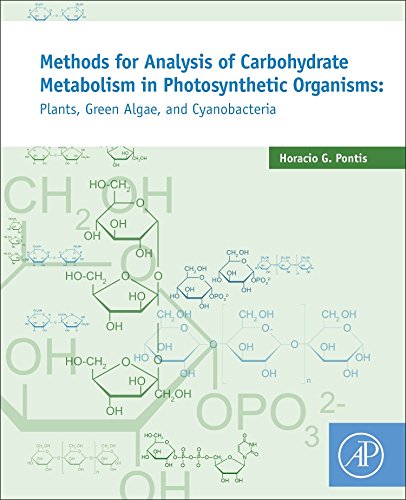 Methods For Analysis Of Carbohydrate Metabolism In Photosynthetic Organisms Plants Green Algae And Cyanobacteria 1st Edition Horacio G Pontis