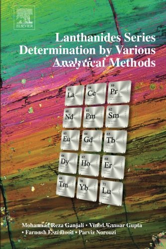 Lanthanides Series Determination By Various Analytical Methods 1st Edition Mohammad Reza Ganjali