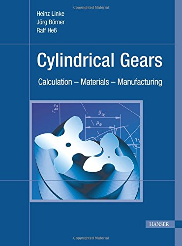 Cylindrical Gears Calculation Materials Manufacturing Linke