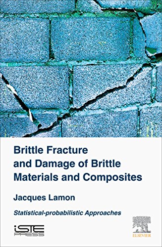 Brittle Fracture And Damage Of Brittle Materials And Composites Statisticalprobabilistic Approaches 1st Edition Jacques Lamon
