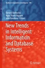 New Trends In Intelligent Information And Database Systems 1st Edition Dariusz Barbucha