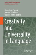 Creativity And Universality In Language 1st Edition Mirko Degli Esposti