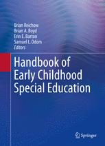 Handbook Of Early Childhood Special Education 1st Edition Brian Reichow