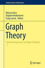 Graph Theory Favorite Conjectures And Open Problems 1 1st Edition Ralucca Gera