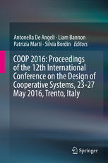 Coop 2016 Proceedings Of The 12th International Conference On The Design Of Cooperative Systems 2327 May 2016 Trento Italy 1st Edition Antonella De Angeli